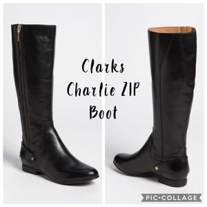 Clarks Charlie Zip Boot